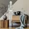 RoomMates Glow In The Dark Skeleton Peel & Stick Giant Decals